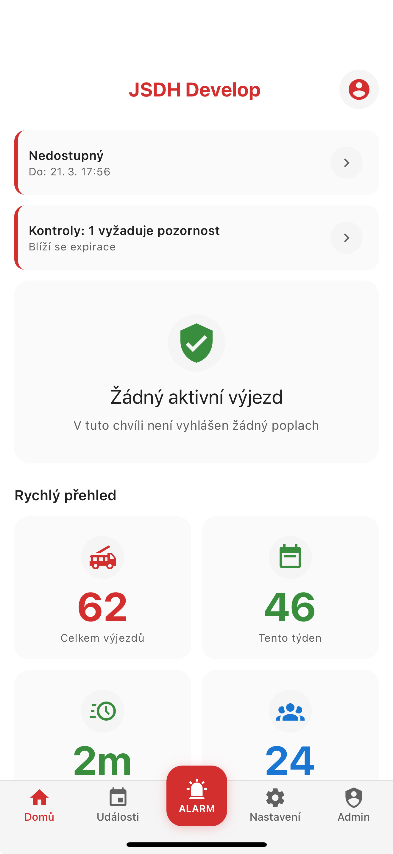 Mobilní aplikace v1.0.0